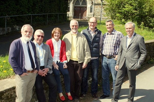 Der Lenkungsausschuss v.l.n.r.: Helmut  Heinrich, Helmut Spies, Erika Nissen, Herbert Zerbe, Armin Giebermann, Klaus Oberländer, Gert Neitmann (Foto: Jörg Schiesser)